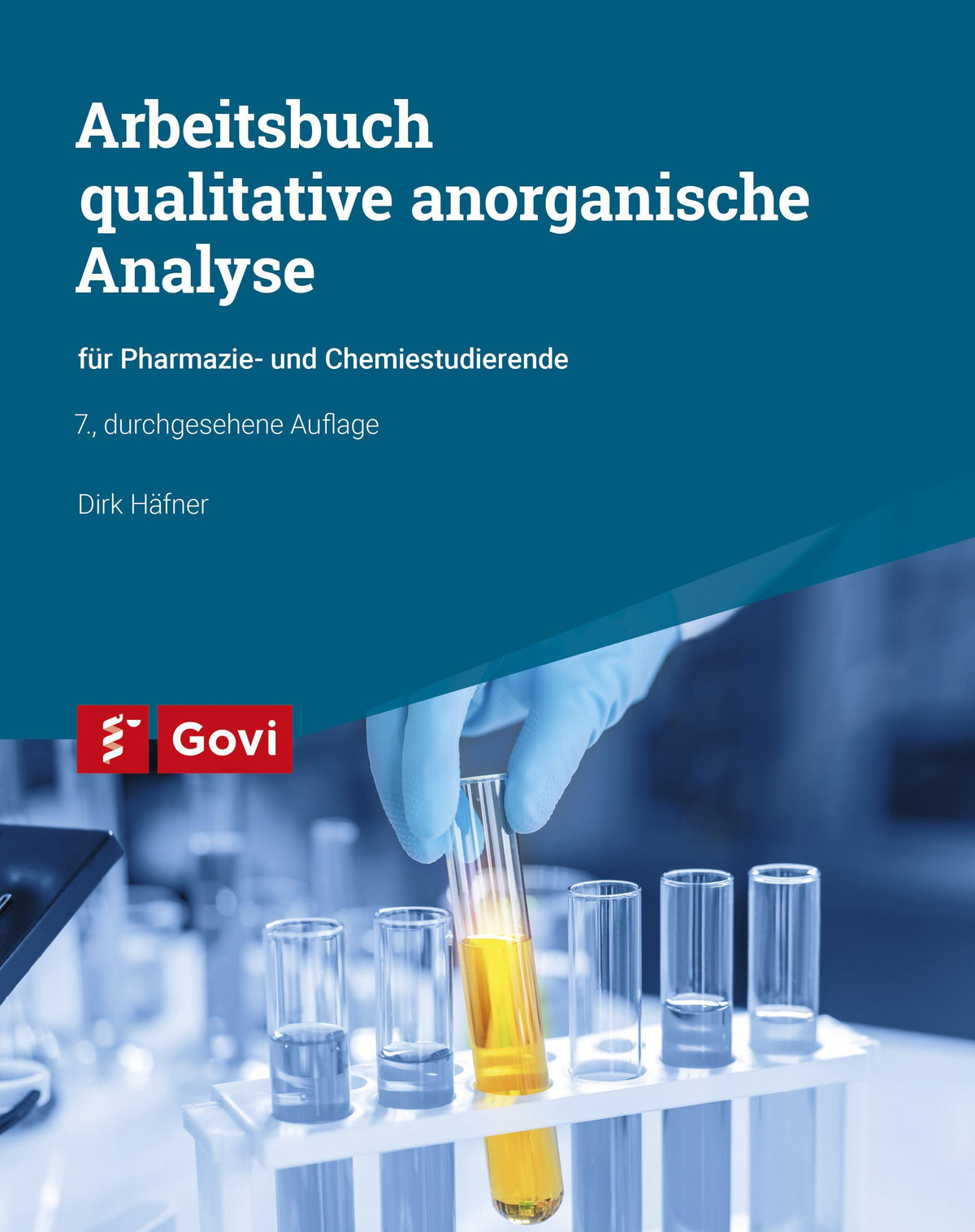 Buchcover: Arbeitsbuch qualitative anorganische Analyse