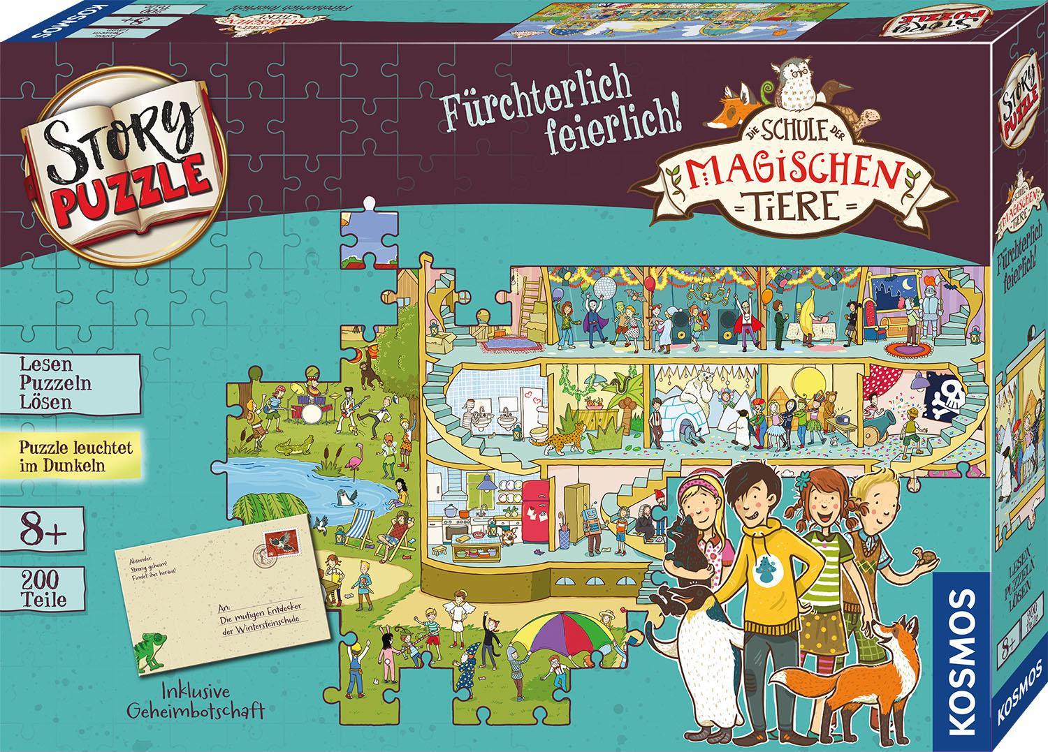 Story Puzzle - Schule der magischen Tiere: Fürchterlich feierlich!