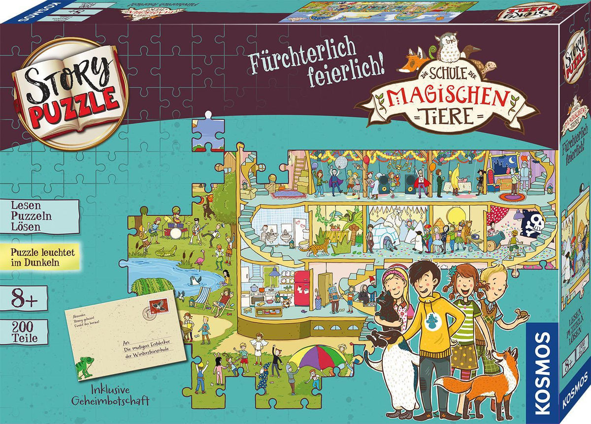Story Puzzle - Schule der magischen Tiere: Fürchterlich feierlich!