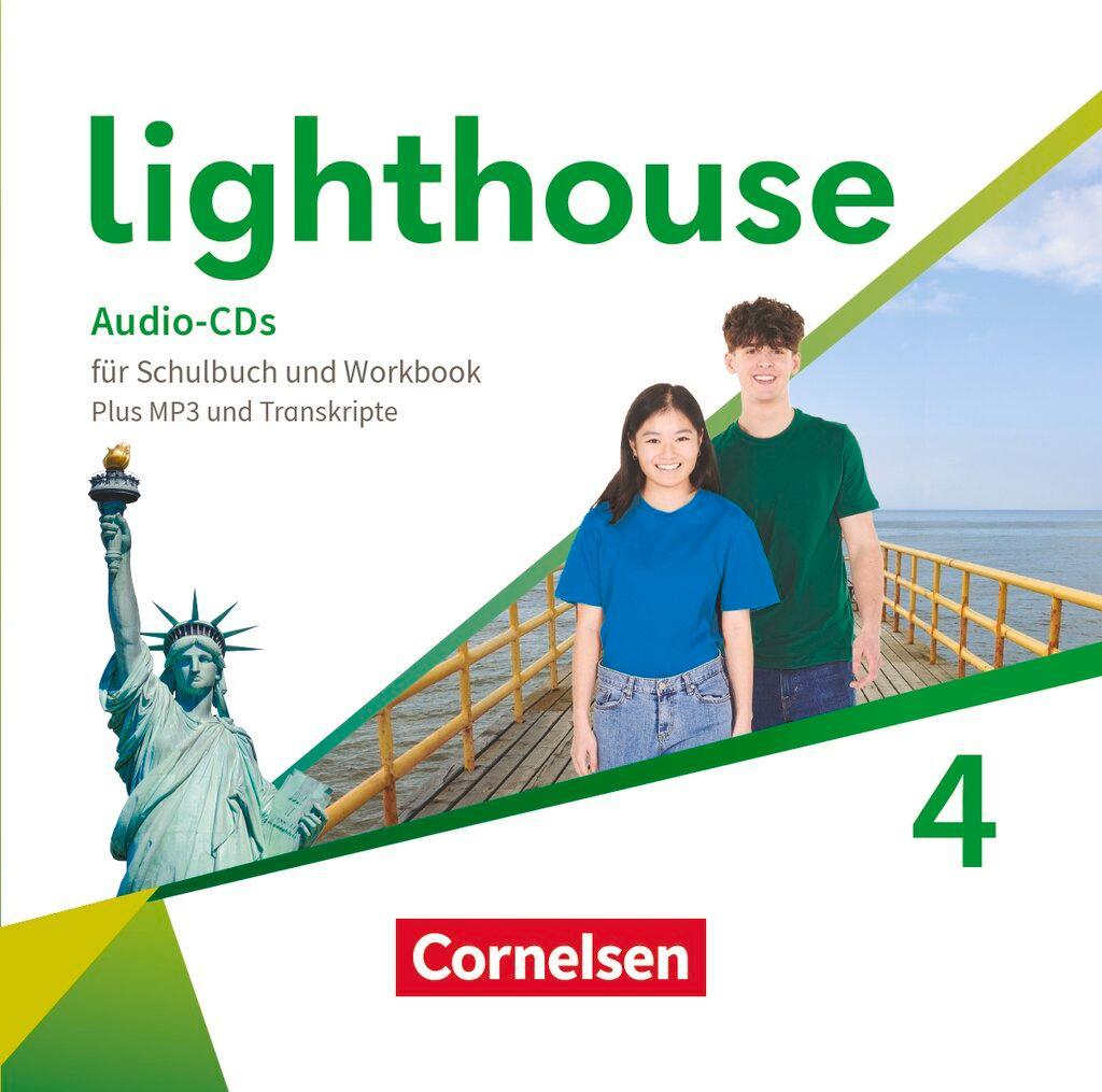 Lighthouse Band 4: 8. Schuljahr - General Edition - Audio-CDs für Schulbuch und Workbook