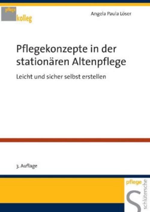 Buchcover: Pflegekonzepte in der stationären Altenpflege