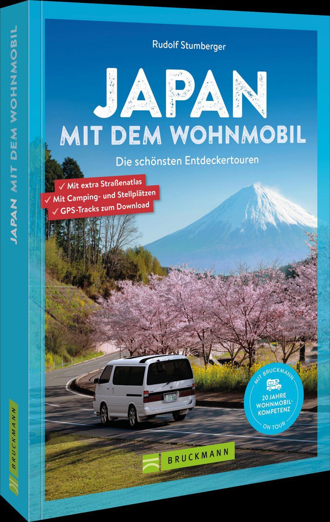 Japan mit dem Wohnmobil: Die schönsten Entdeckertouren. Mit extra Straßenatlas. Mit Camping- und Stellplätzen. GPS-Tracks zum Download.