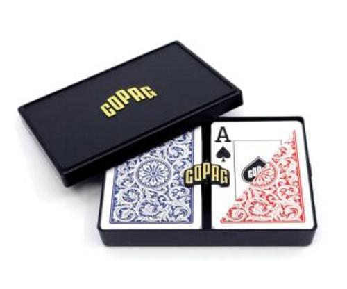 COPAG Elite - Jumbo Face: 2 index: Blue/Red Double-Deck