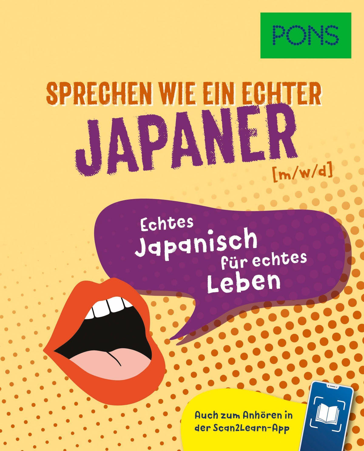 Buchcover: PONS Sprechen wie ein echter Japaner (m|w|d)