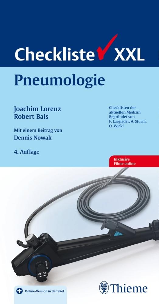 Buchcover: Checkliste Pneumologie