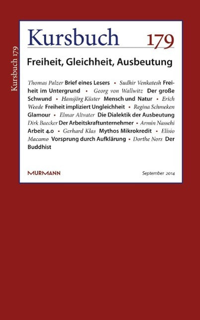 Buchcover: Kursbuch 179