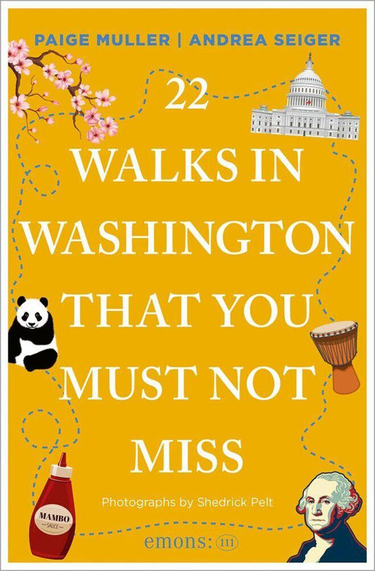Buchcover: 22 Walks in Washington, DC That You Must Not Miss