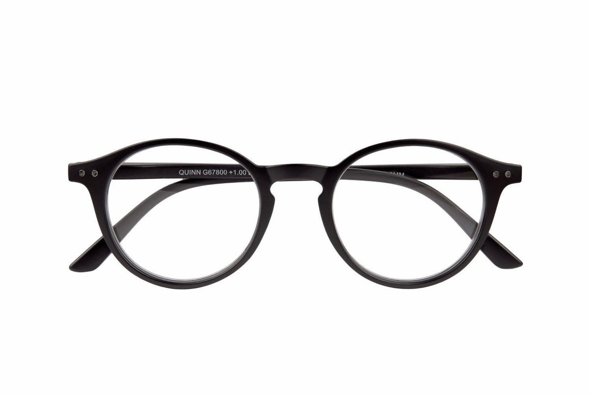 Lesebrille QUINN, schwarz, +1.00 dpt