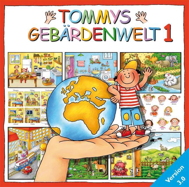 Tommys Gebärdenwelt 1, Version 3.0. CD-ROM für Windows 2000/XP/Vista