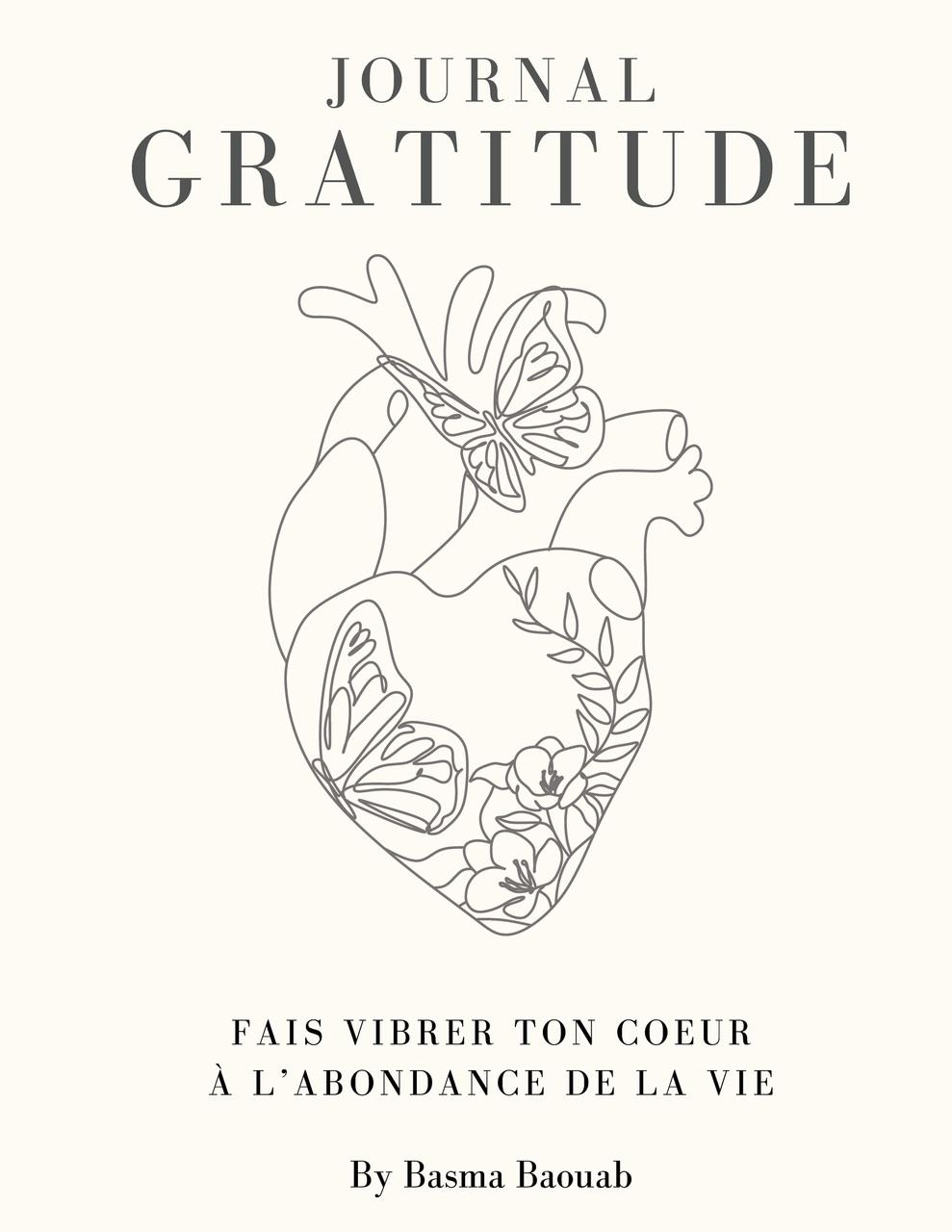 Buchcover: Journal de la gratitude