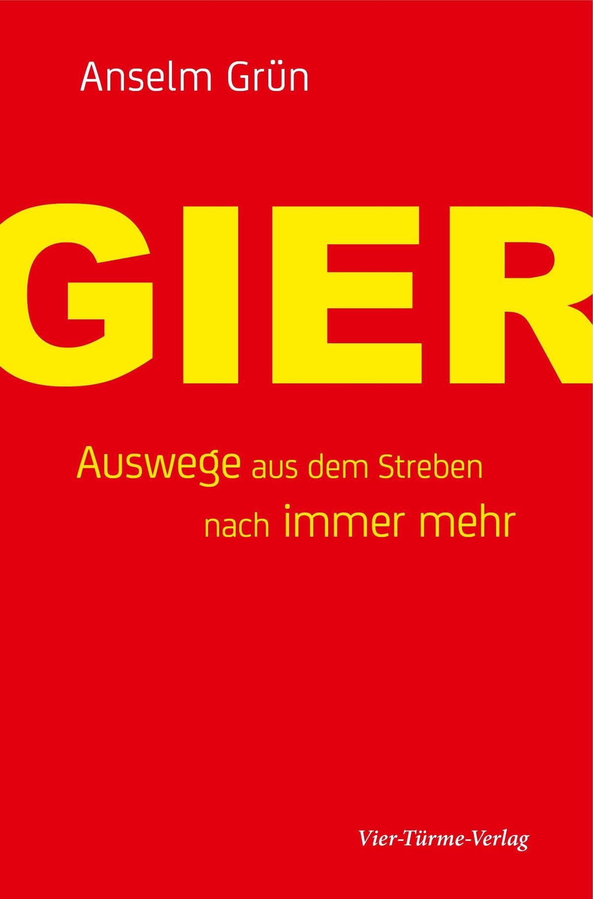 Buchcover: Gier