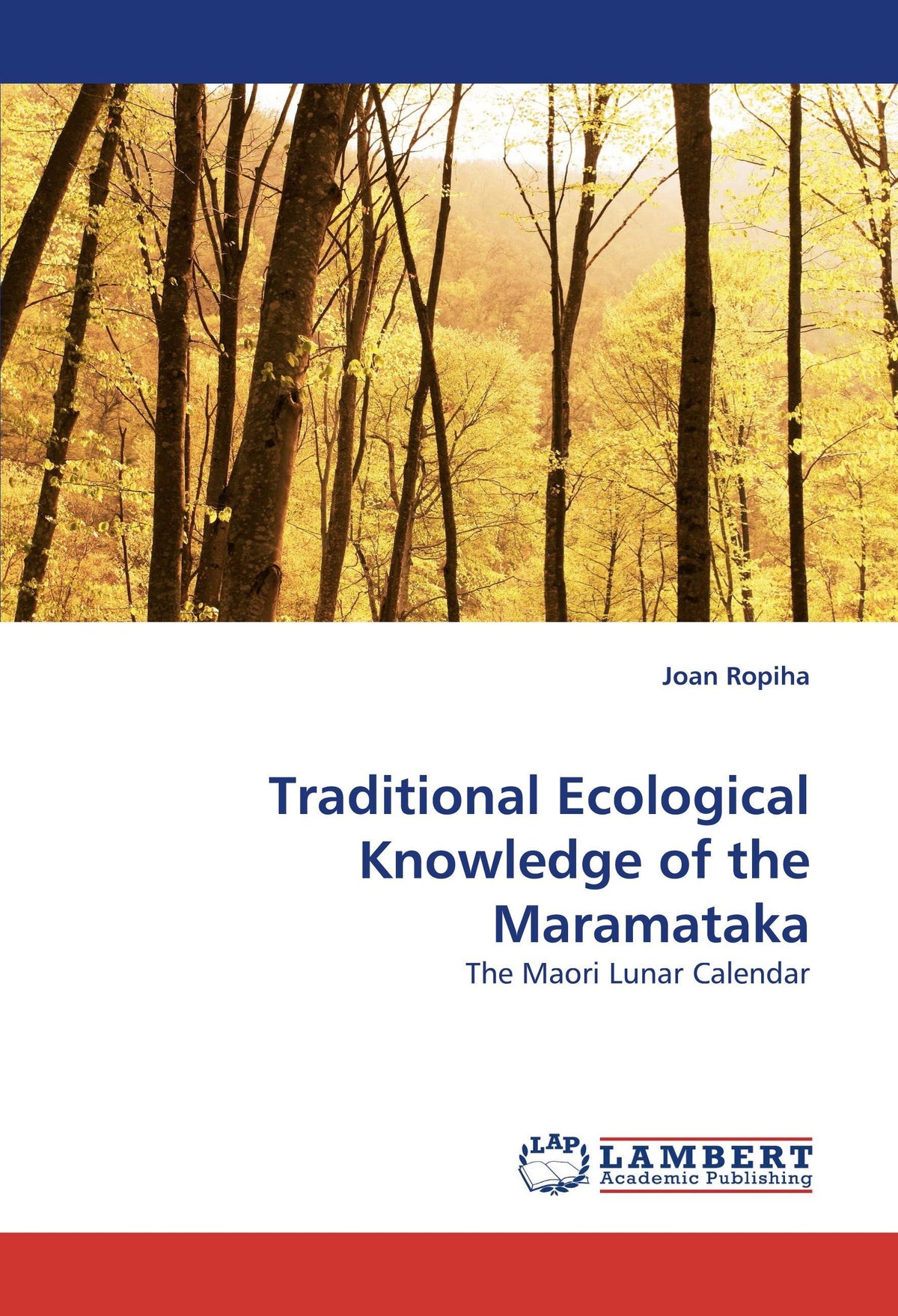 Buchcover: Traditional Ecological Knowledge of the Maramataka