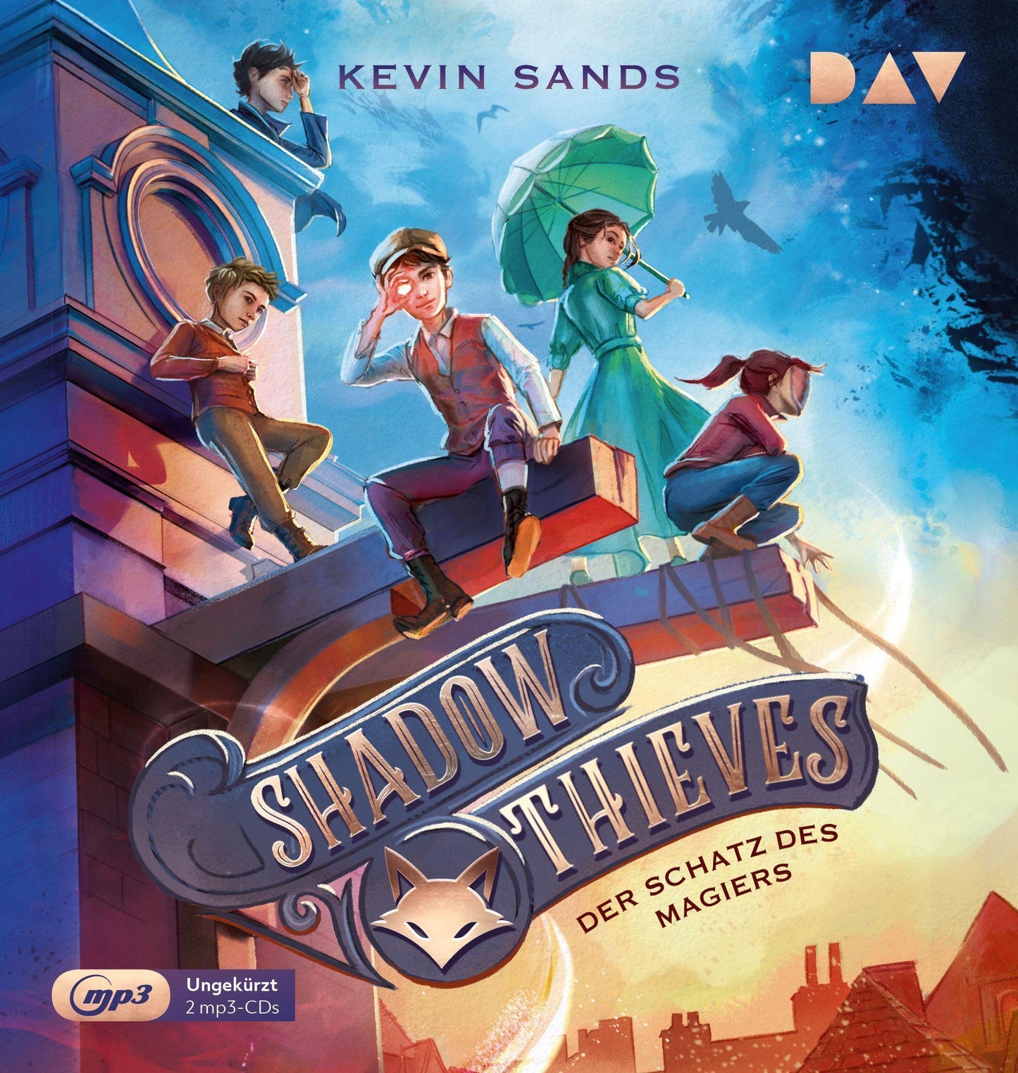 Shadow Thieves - Teil 1: Der Schatz des Magiers,2 Audio-CD, 2 MP3