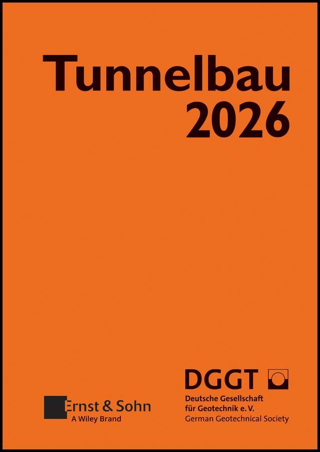 Buchcover: Taschenbuch für den Tunnelbau 2026