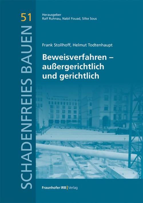 Buchcover: Beweisverfahren - außergerichtlich und gerichtlich