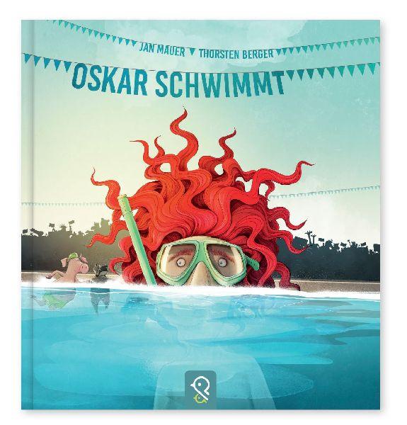 Oskar schwimmt