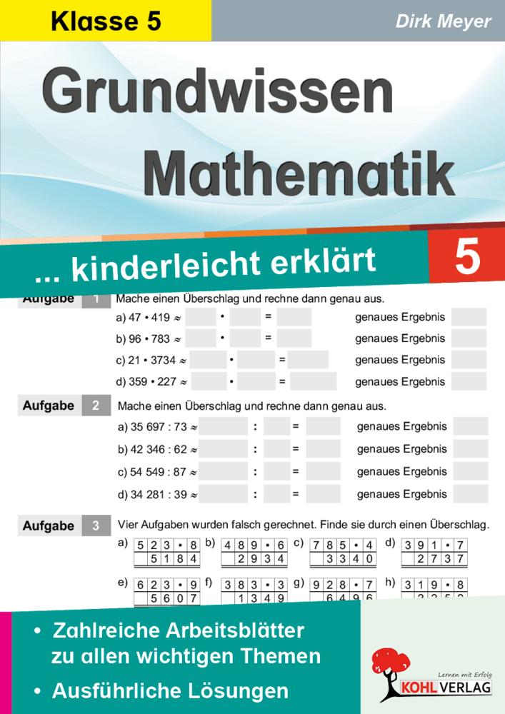 Grundwissen Mathematik 5. Schuljahr