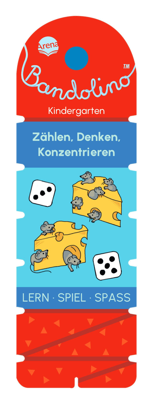 Bandolino. Zählen, Denken, Konzentrieren: Lernspiel mit Lösungskontrolle für Kinder ab 4 Jahre