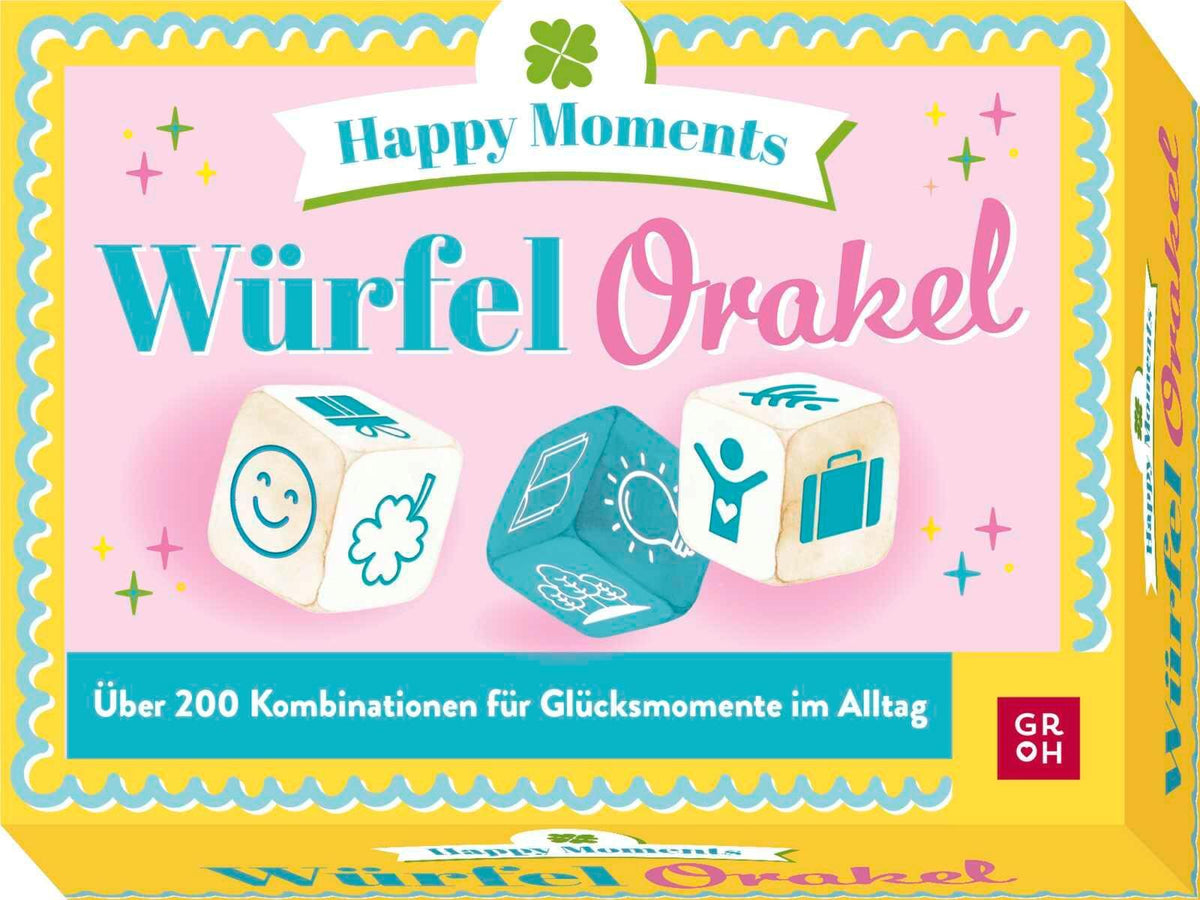 Buchcover: Würfelorakel - Happy Moments