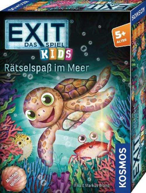 Buchcover: EXIT® - Das Spiel Kids: Rätselspaß im Meer