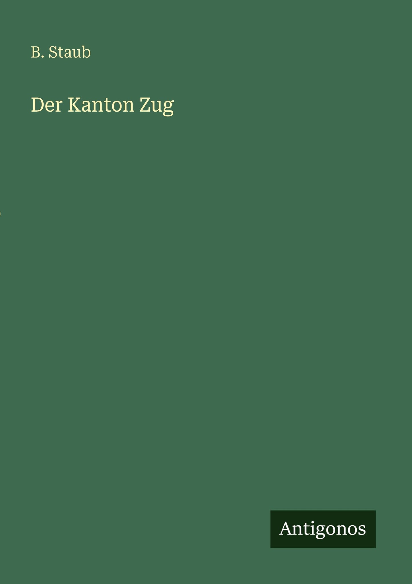 Der Kanton Zug