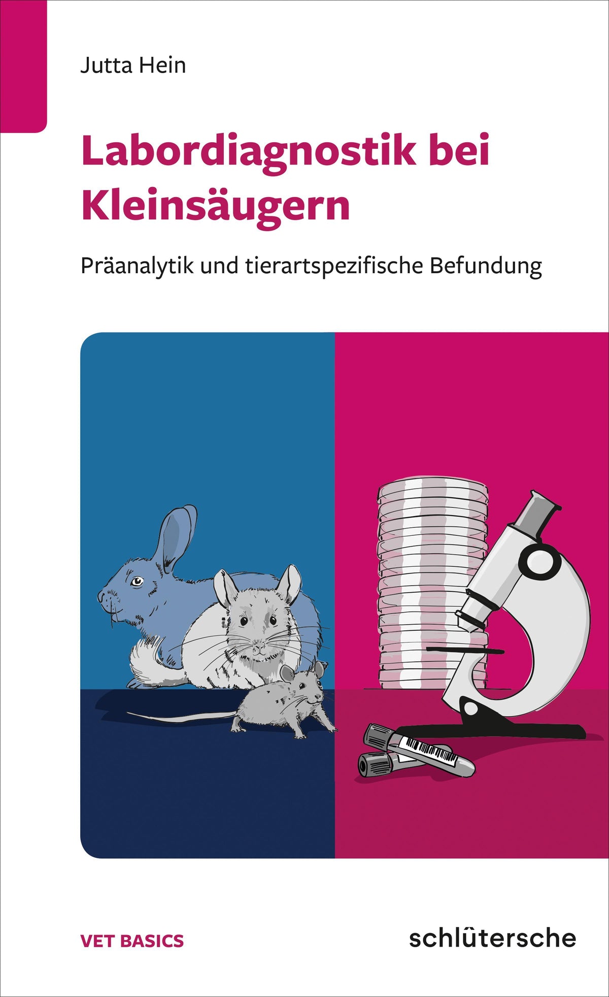Buchcover: Labordiagnostik bei Kleinsäugern