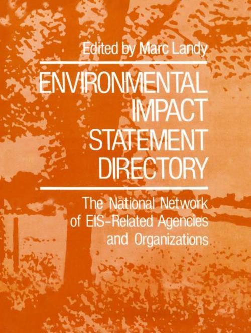 Buchcover: Environmental Impact Statement Directory