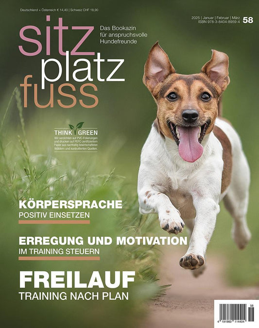 Buchcover: SitzPlatzFuss, Ausgabe 58