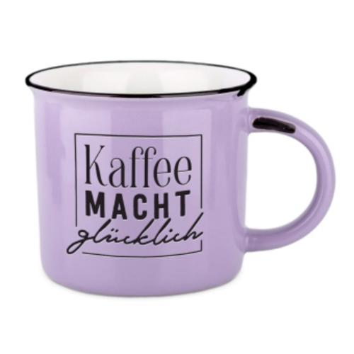 Buchcover: Becher Vintage Kaffee macht glücklich