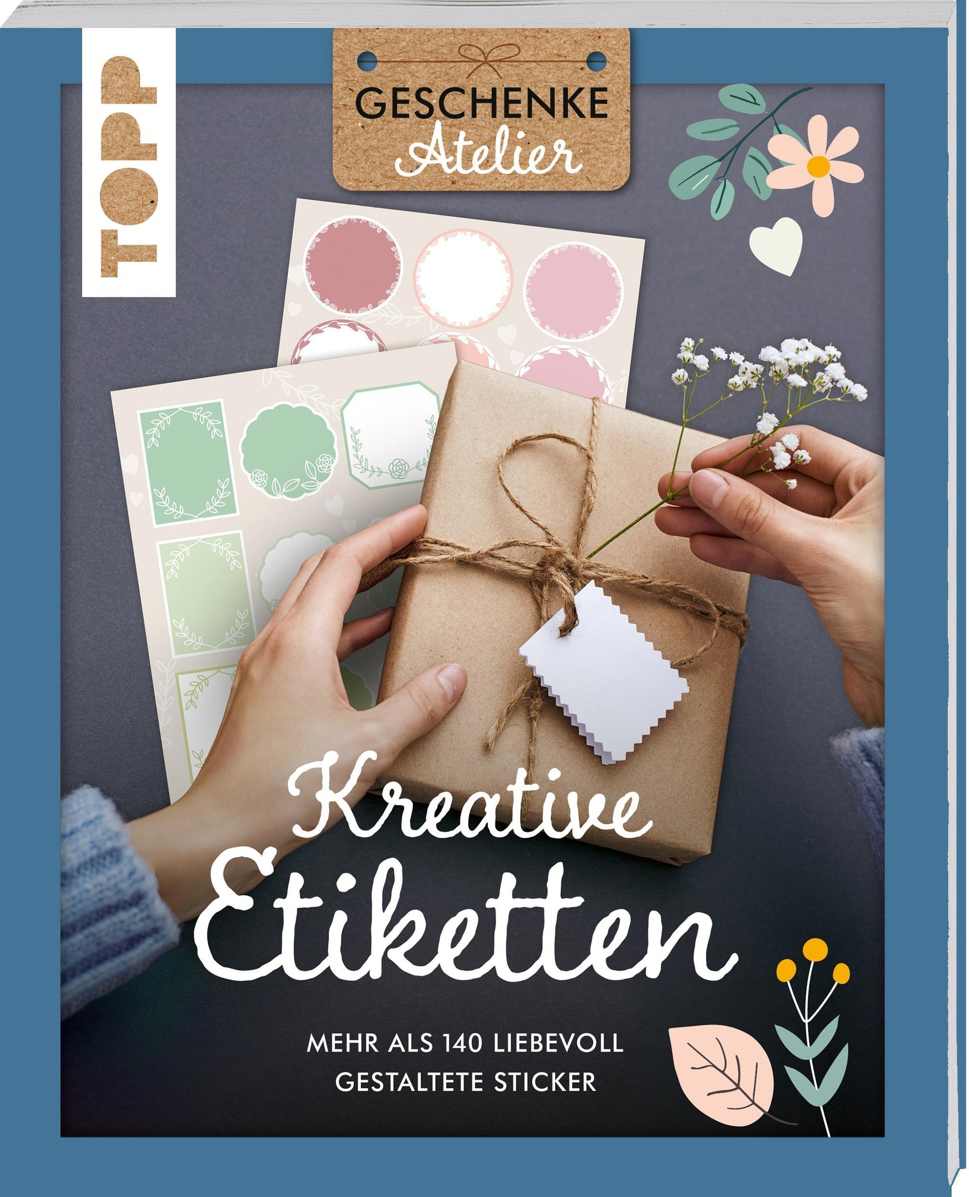 Buchcover: Geschenkeatelier. Kreative Etiketten