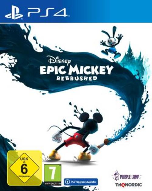 Disney Epic Mickey: Rebrushed,1 PS4-Blu-ray Disc