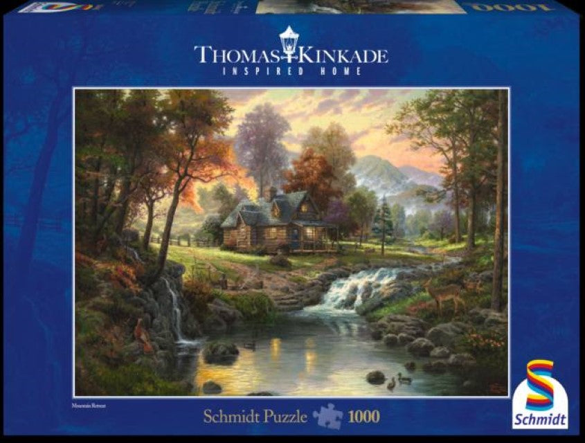 Buchcover: Holzhaus am Bach (Puzzle)