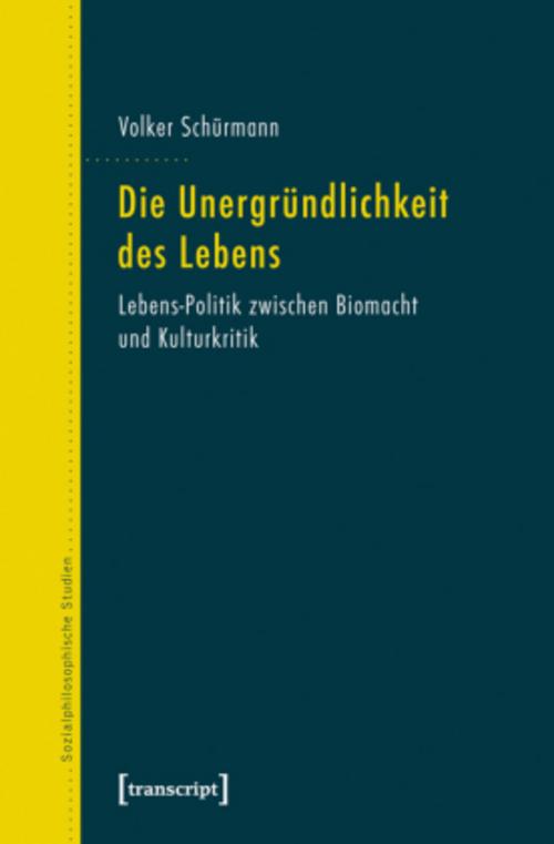 Buchcover: Die Unergründlichkeit des Lebens