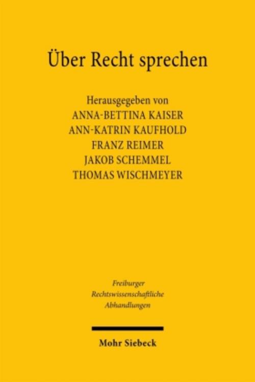 Über Recht sprechen