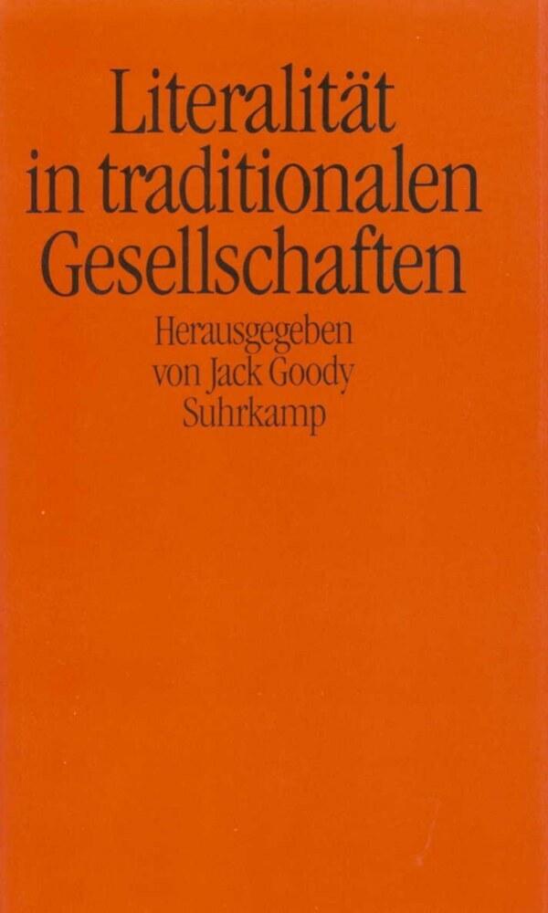 Literalität in traditionalen Gesellschaften