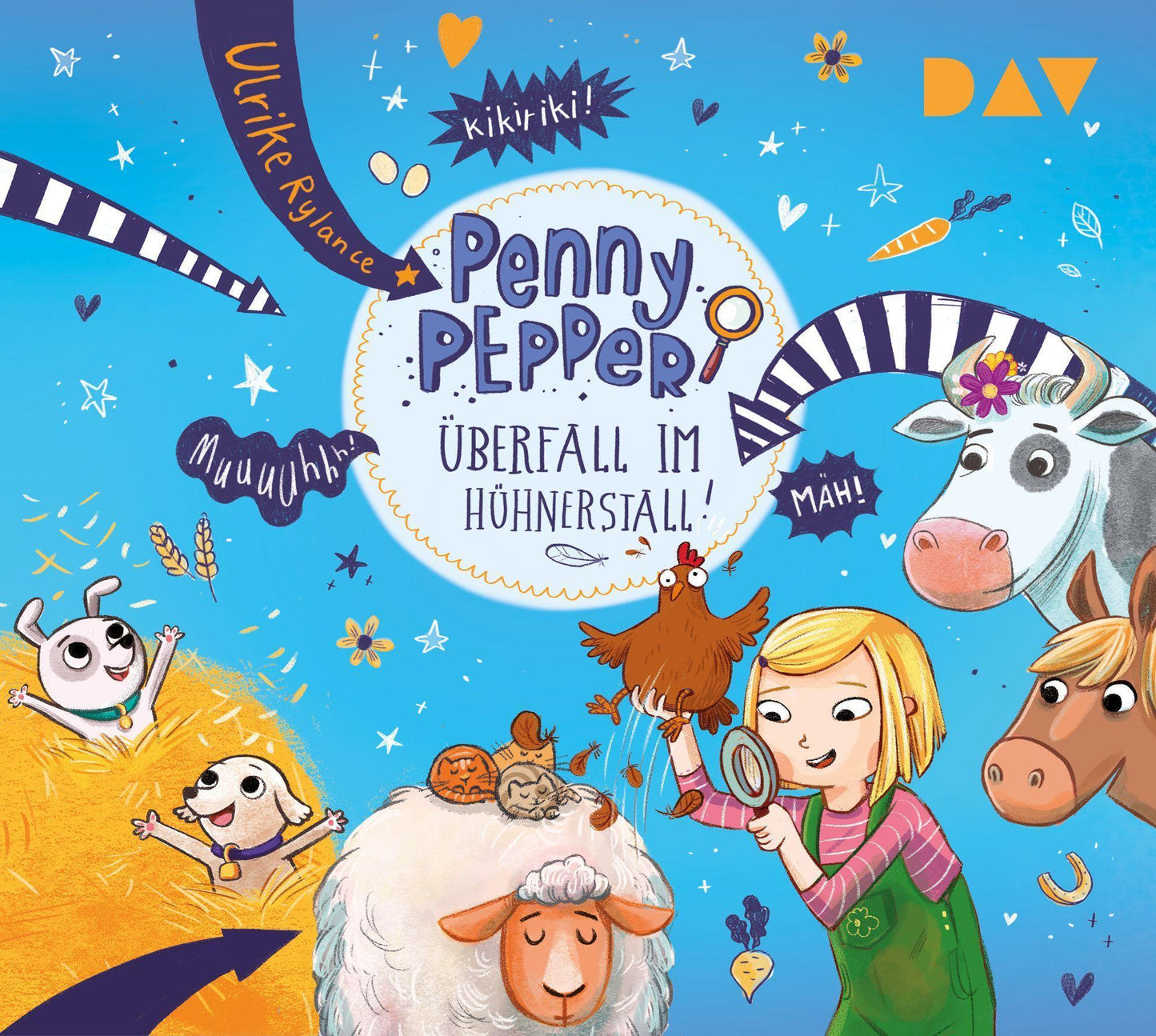 Penny Pepper - Teil 11: Überfall im Hühnerstall!,2 Audio-CD