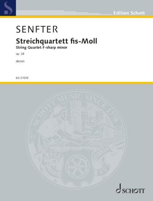 Streichquartett fis-Moll