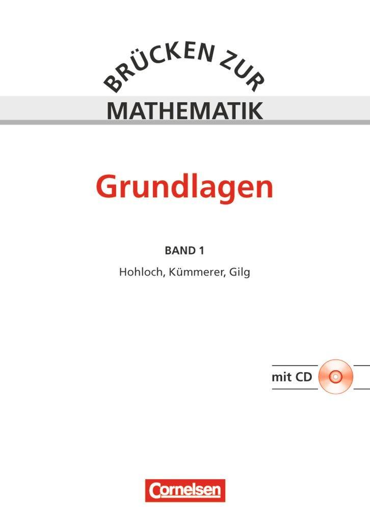 Buchcover: Brücken zur Mathematik. 1 - Grundlagen