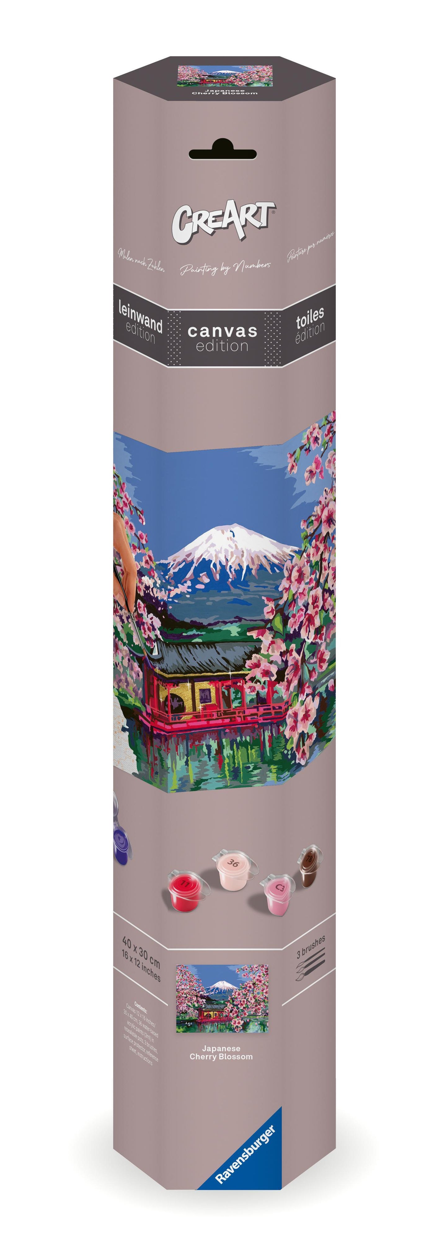 CreArt Canvas Leinwand - Japanische Kirschblüten