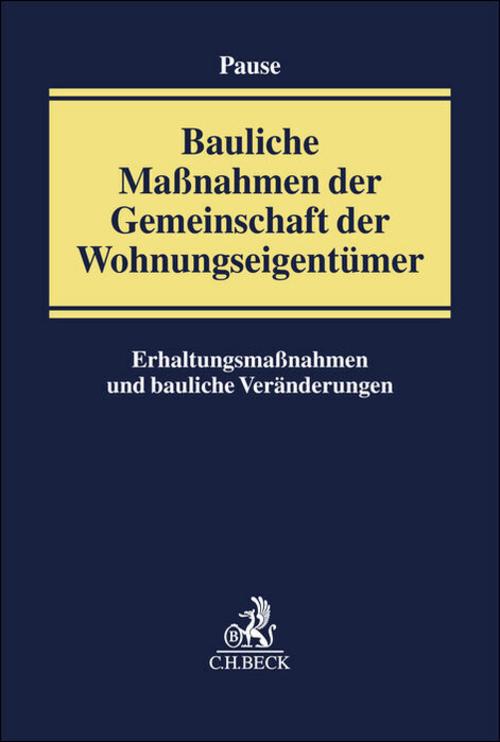 Bauliche Maßnahmen in der WEG