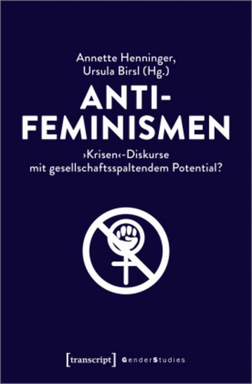 Buchcover: Antifeminismen