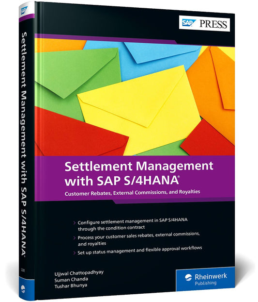 Buchcover: Settlement Management with SAP S/4HANA