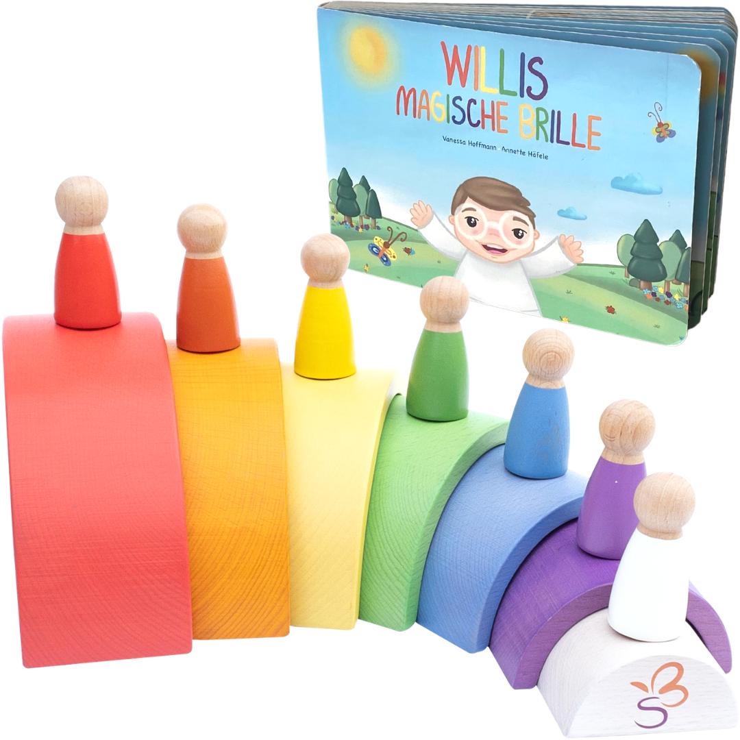 Buchcover: Willis Regenbogenwelt