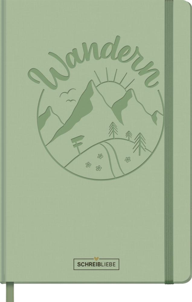 Buchcover: Wandertagebuch-Berge