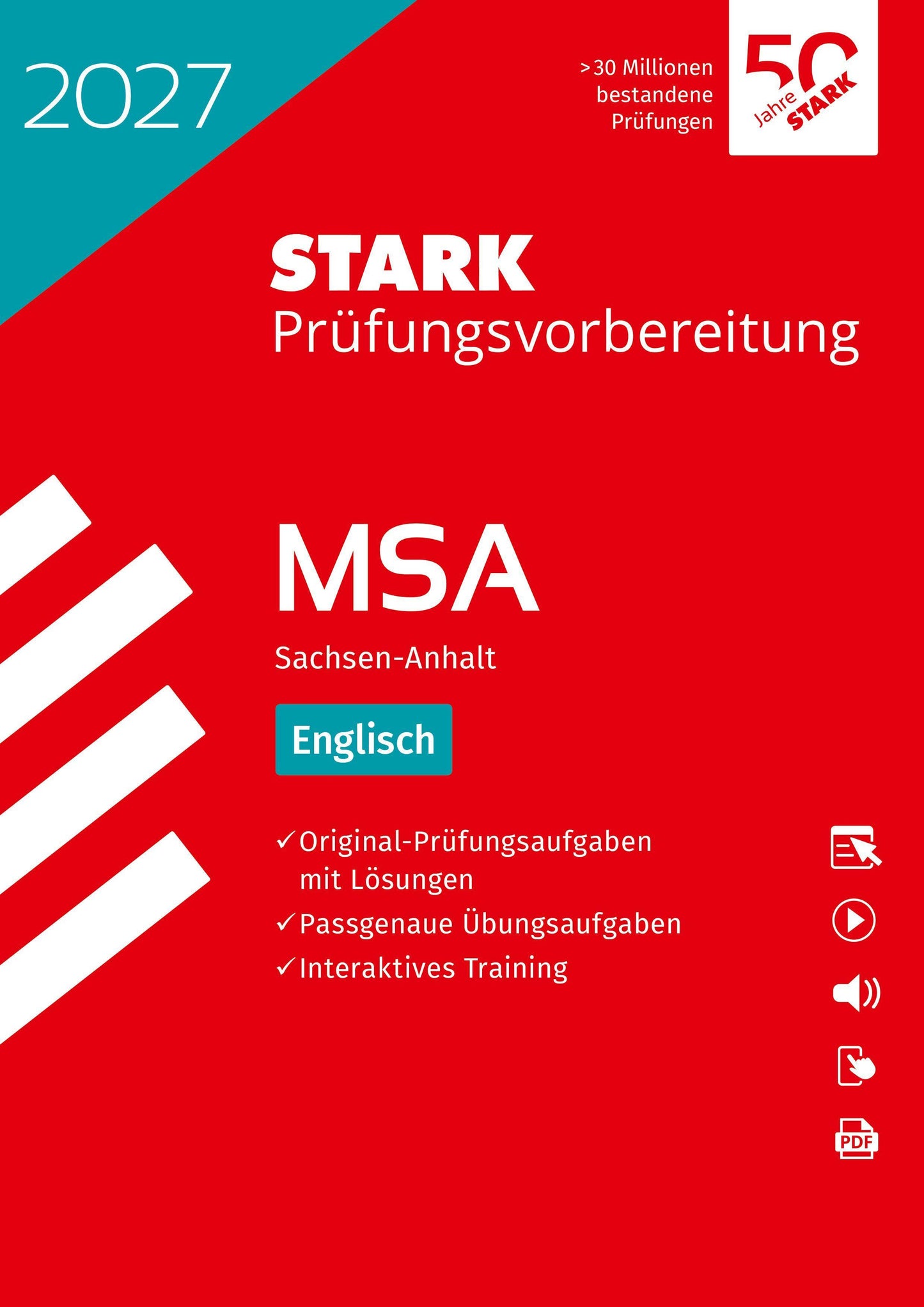 STARK Englisch - MSA (Mittlerer Schulabschluss) 2027 Sachsen-Anhalt - Prüfungsvorbereitung