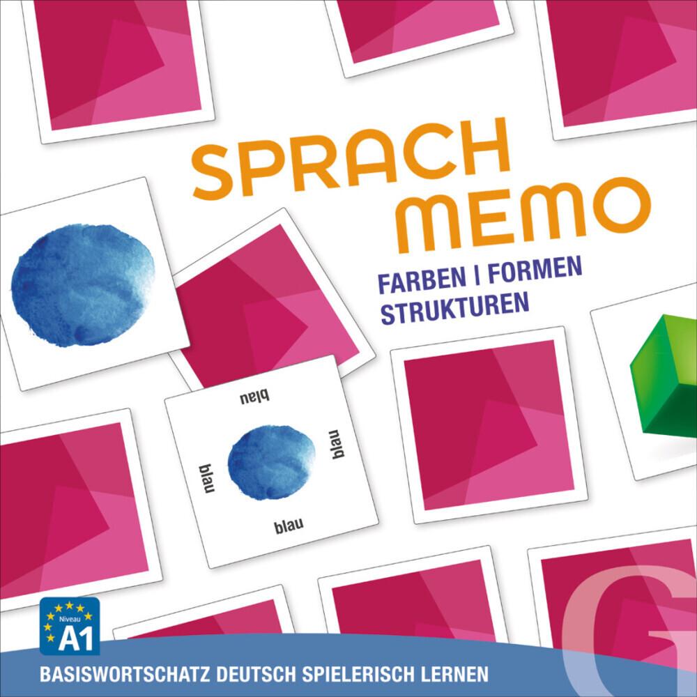 Buchcover: Sprachmemo Deutsch: Farben, Formen, Strukturen