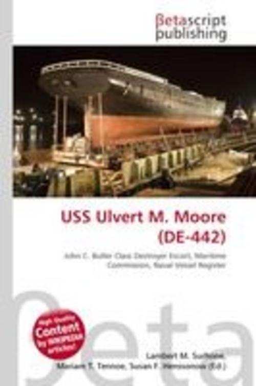 Buchcover: USS Ulvert M. Moore (DE-442)