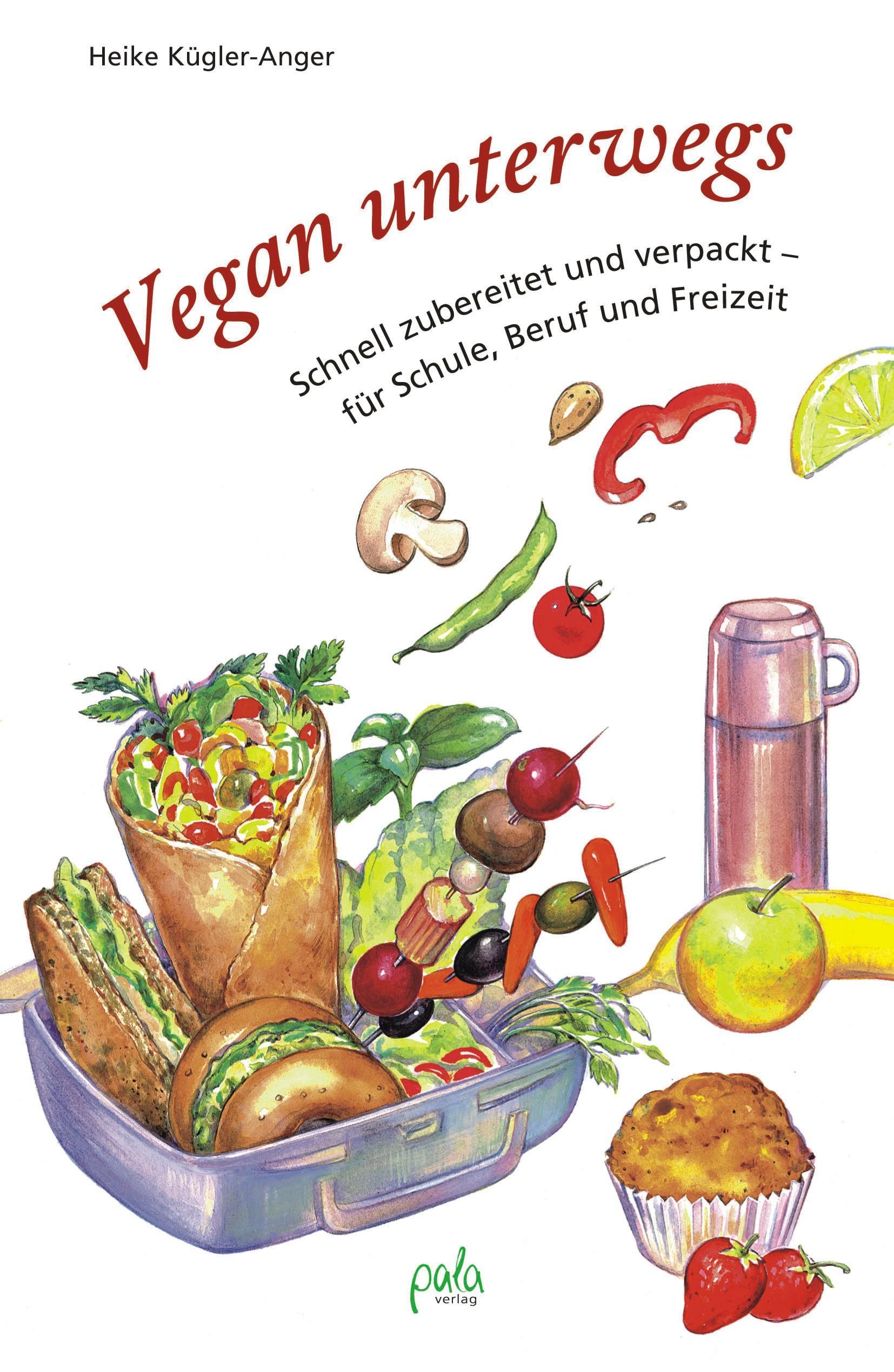 Buchcover: Vegan unterwegs