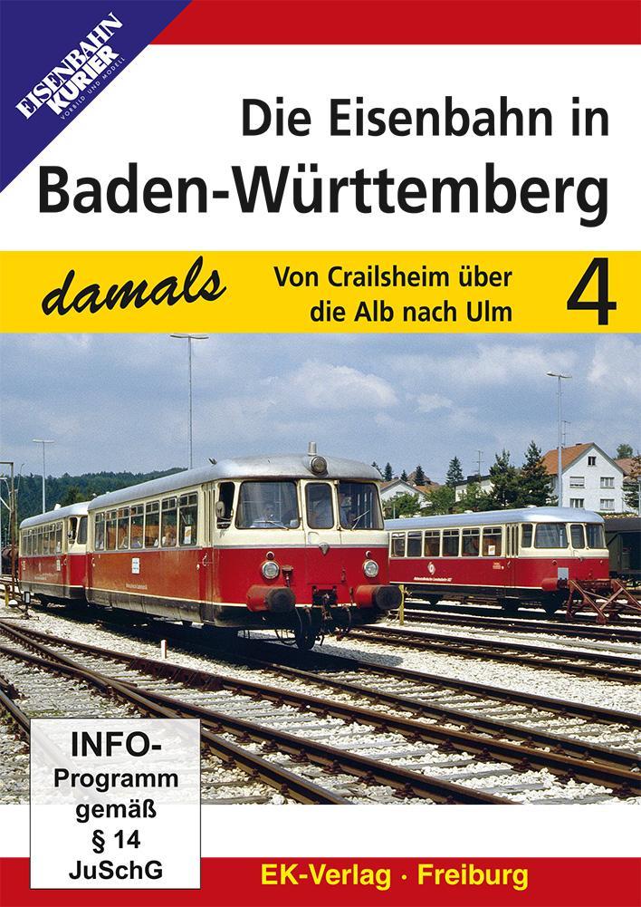 Die Eisenbahn in Baden-Württemberg.Tl.4,1 DVD