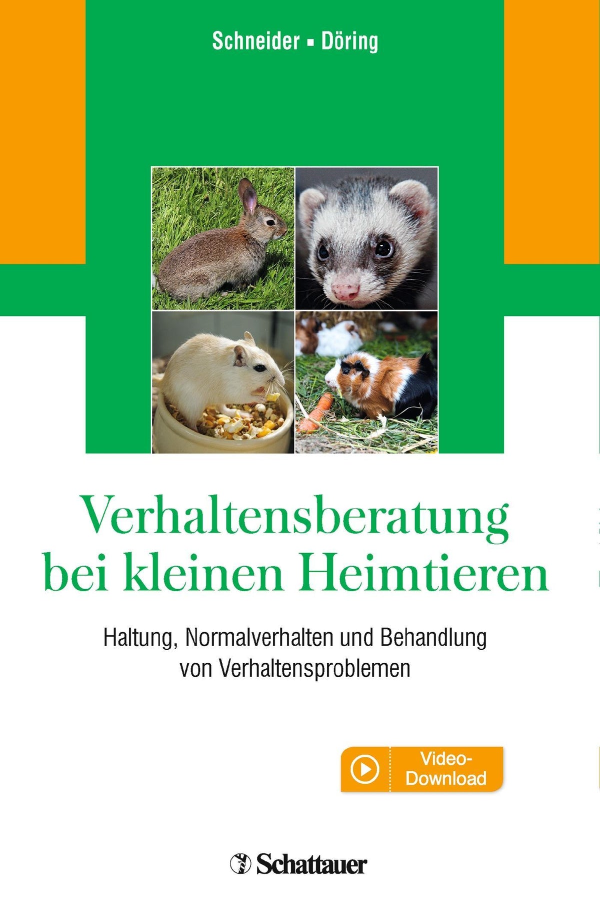 Buchcover: Verhaltensberatung bei kleinen Heimtieren